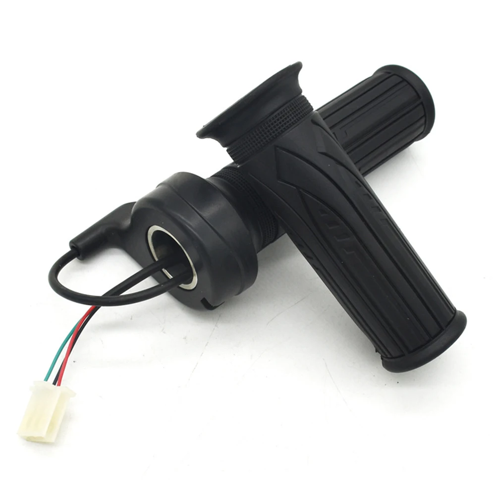 

1 Pair 12-72v Accelerator Handle Electric Bike Twist Throttle Grip Electric Bicycle Replacement Parts