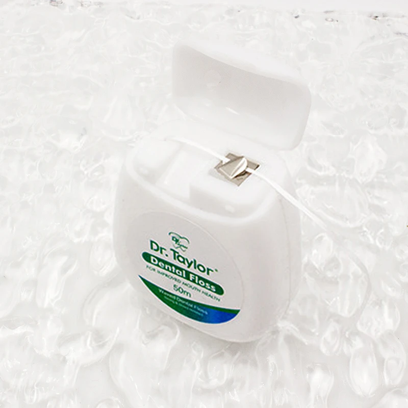 New·Floss Roll 50M Box Mint Flavor Ultra Fine High Tensile Micro Wax Floss Floss Stick·