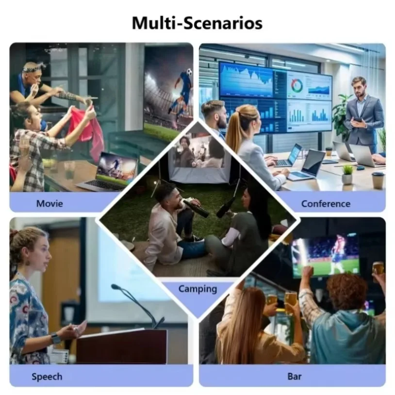 100M 1080P @ 60 هرتز HDMI-متوافق مع جهاز إرسال واستقبال لاسلكي HDMI موسع 50 متر المدى لتلفزيون الكمبيوتر/جهاز العرض/الشاشة