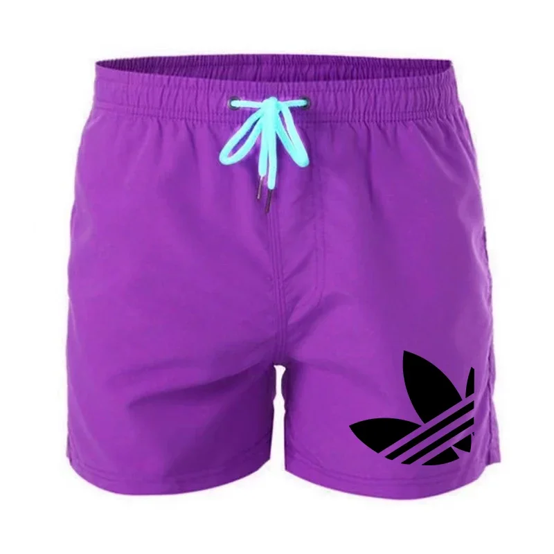 Pantalones deportivos informales para hombre, shorts holgados con cordones, multicolor, sexys, para playa y vacaciones, verano, 2024