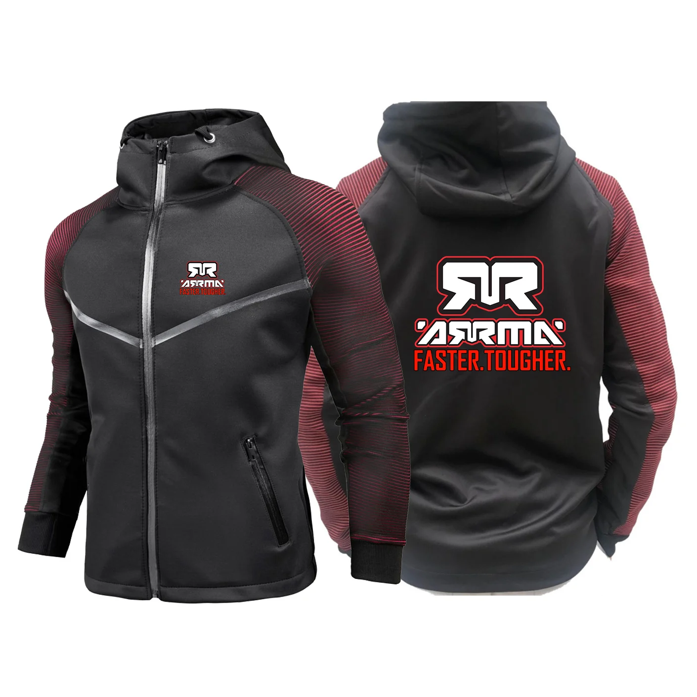 ARRMA Rc Men's racing jacket is suitable for spring and autumn, featuring unique and fashionable style hoodies jacket