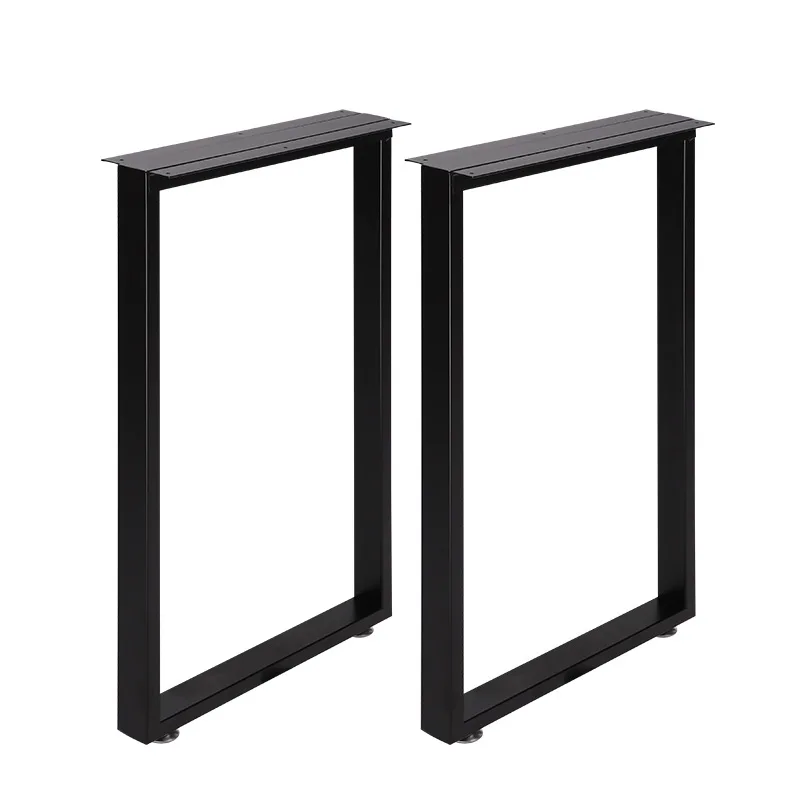 

Wrought iron table legs bracket rock slab desk legs base dining table feet metal coffee table frame desk tripod customization