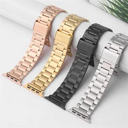 For apple watch ultra 2 49mm band 10 46mm 45mm 42mm 41mm se 9 8 7 6 5 4 3 44mm 40mm 42mm 38mm stainless steel strap iwatch band