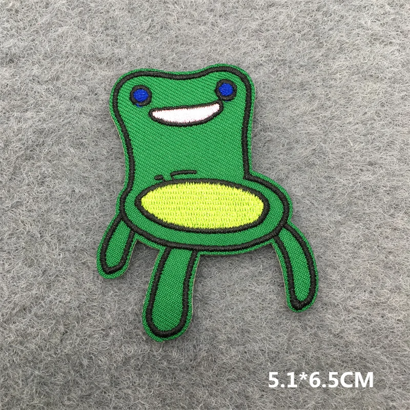 Terror Geist Patch für Kleidung Aufkleber Lustige Anime Bestickt Patches Auf Kleidung DIY Haken Schleife Kleidung Streifen – Detail 9