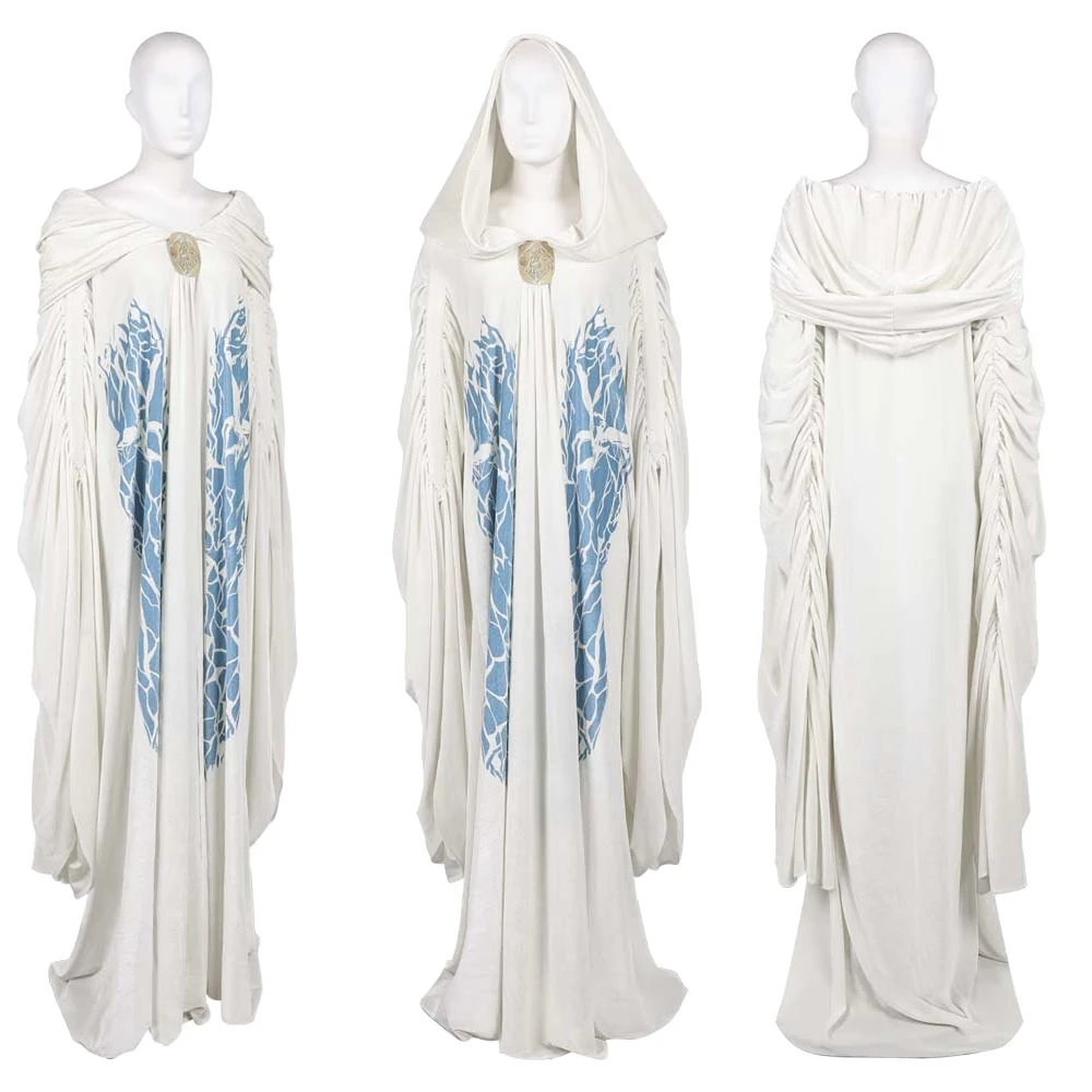 

Women Padme Cos Amidala Cloak Shawl Movie Space Battle Disguise Clones Female Cosplay Costume Cape Halloween Carnival Party Suit