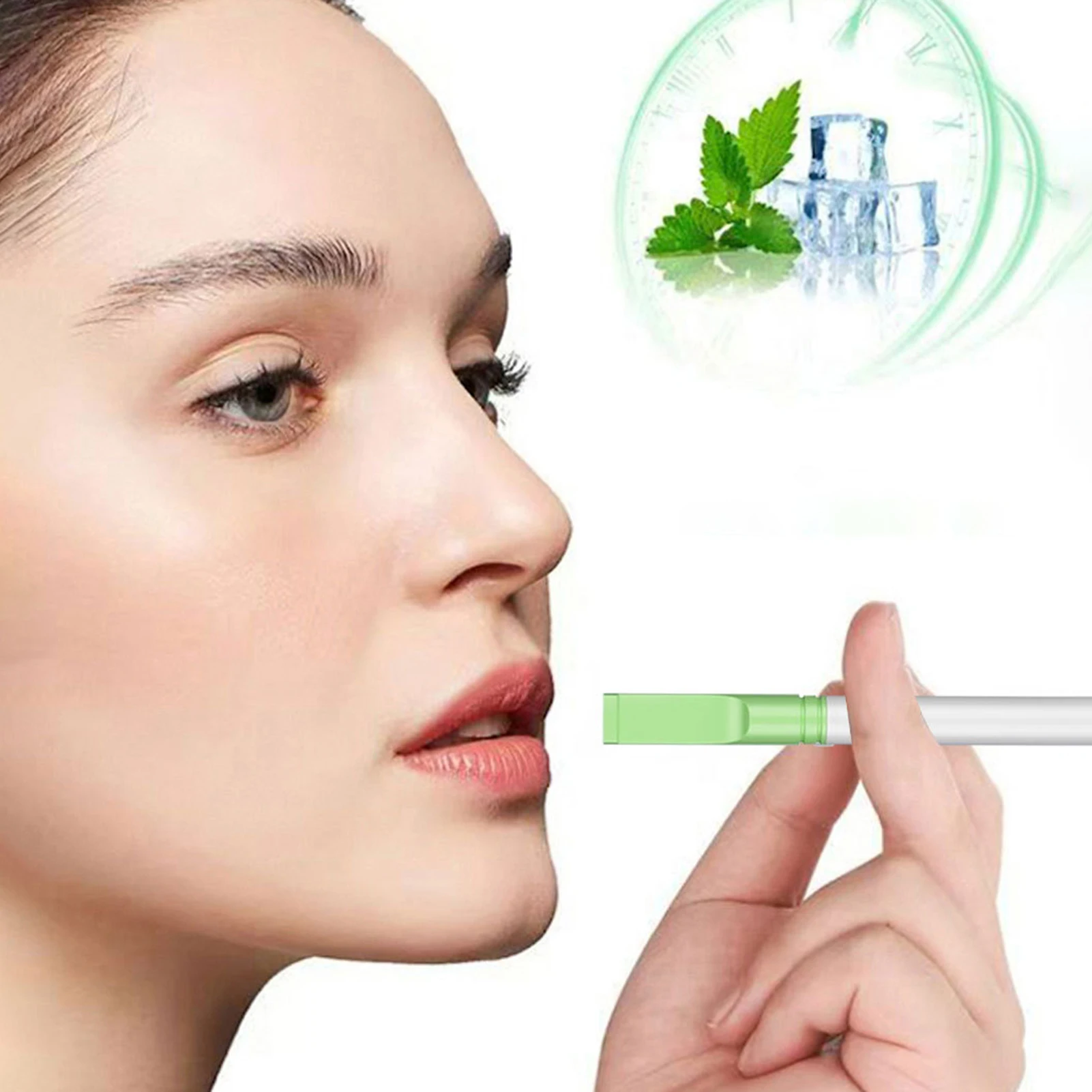 Flavored Smoking-Cessation Sticks Replacement Inhaler Fresh Breath Aid Smoking-Cessation Support For Car And Train Travel Use