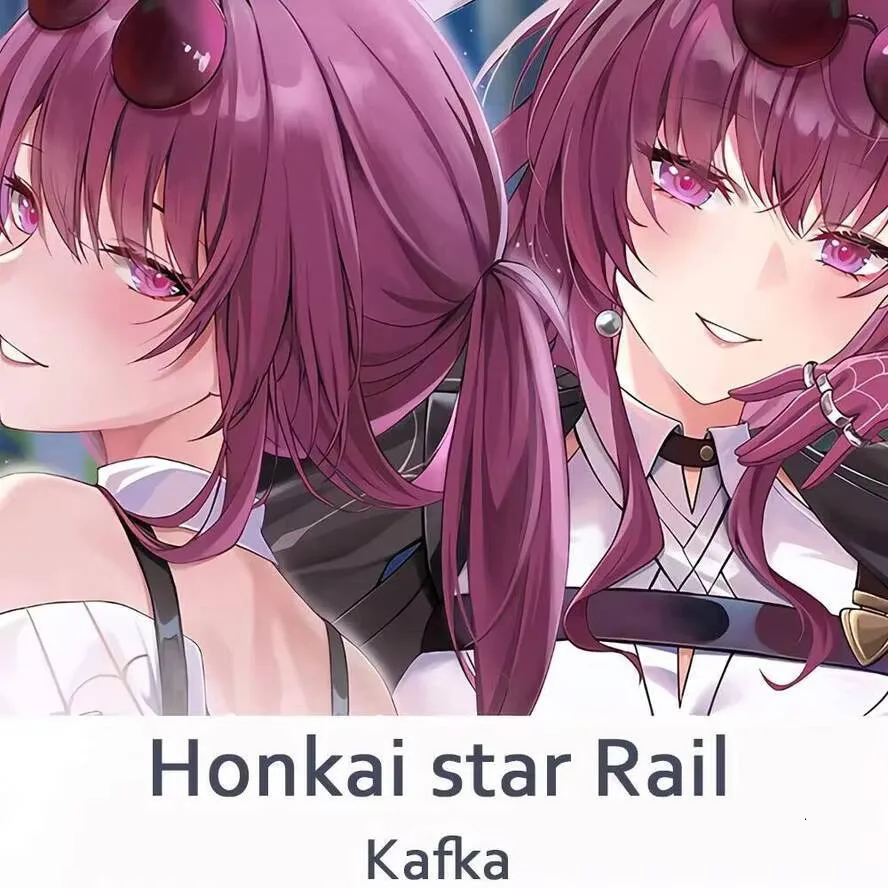 

Kafka Honkai Star Rail Dakimakura 2WAY Hing аниме отаку подушка для тела наволочка рождественские подарки