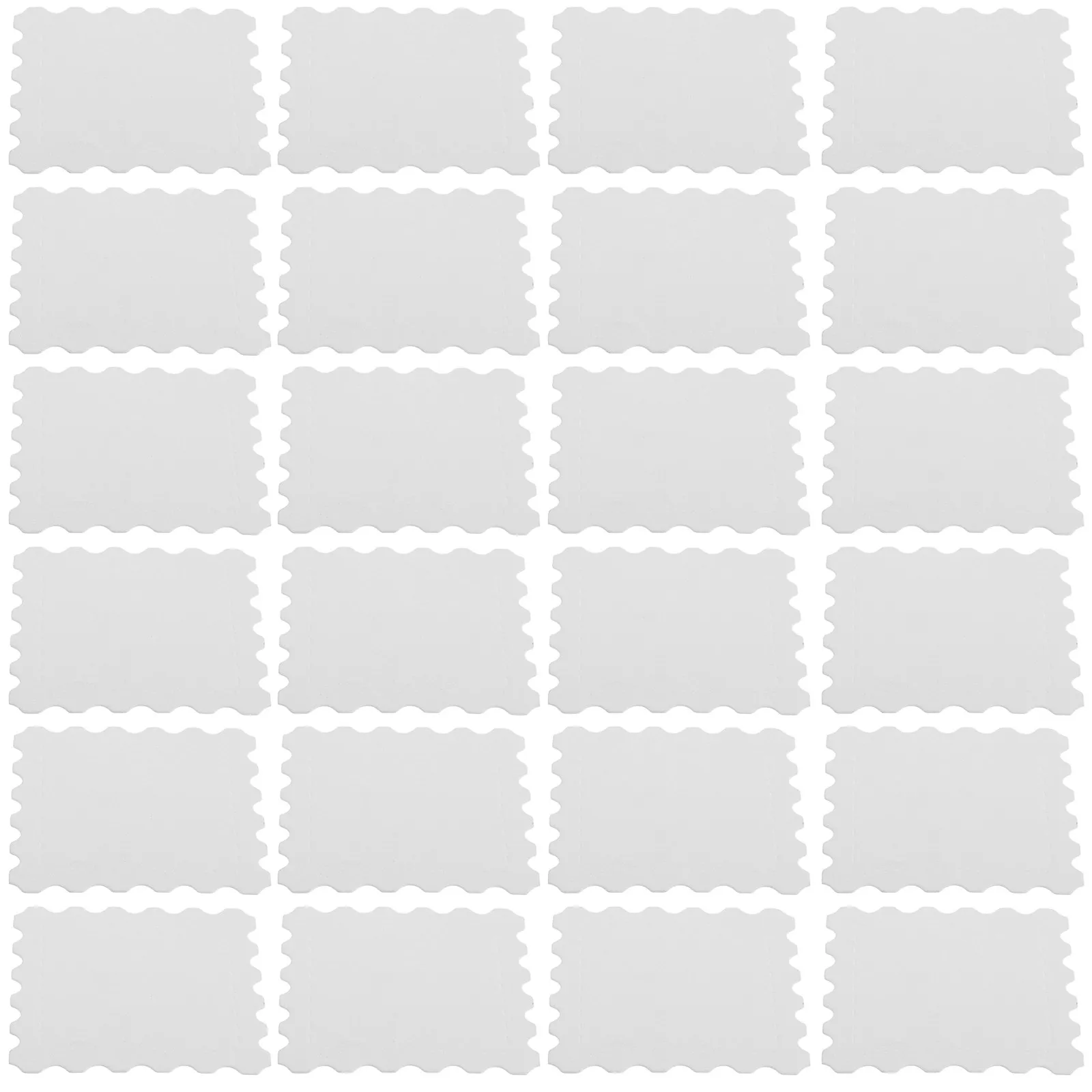 

25 Sheet Blank Stamps for Printing Watercolor Paper Art Supplies Cards Game Perforated Post Note Making