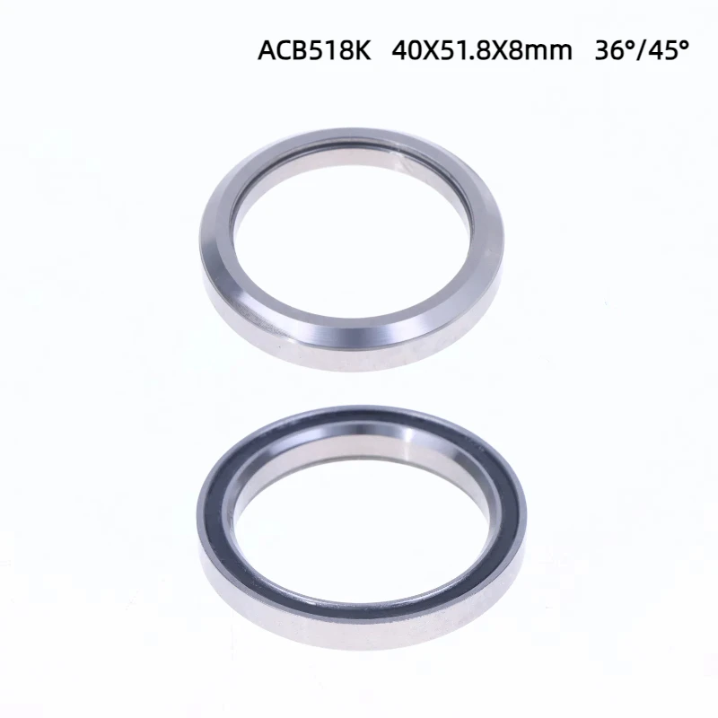 1pcs ACB518K 40*51.8*8 36°/45° Headset Bearing Part Bicycle Steering Systems MH-P28K, K518KH8, MR127, MR110, TH-073