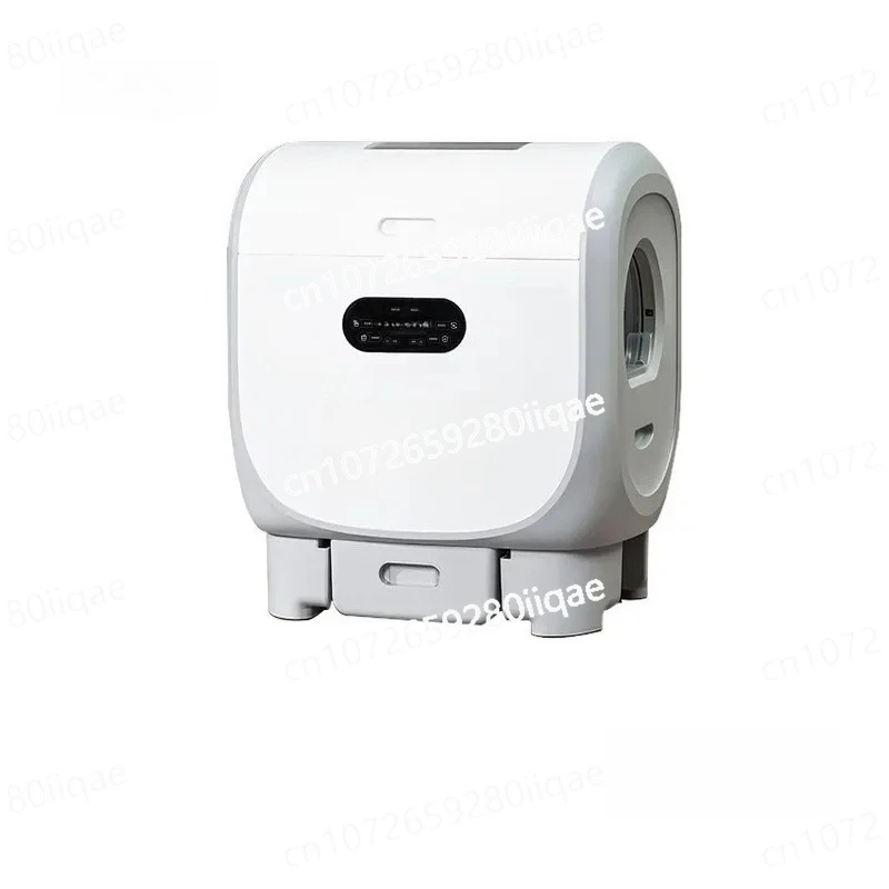 

Приложение Автоматические подлокотники для кошек Большой самоочищающийся ящик для кошачьего туалета Большие кошки Умный туалет Закрытый дезинфицирующий песочница Товары для домашних животных X