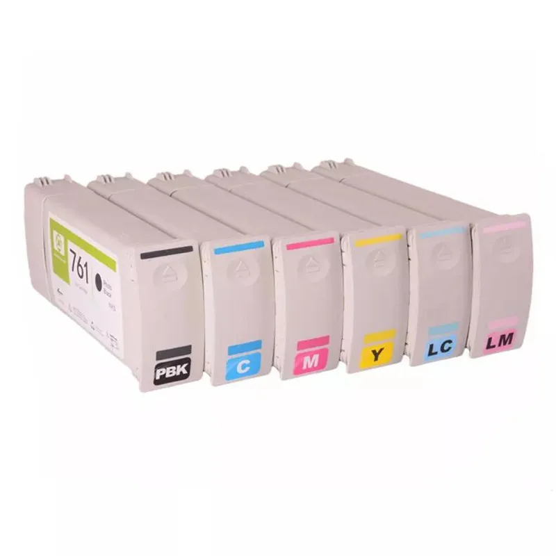 Replacement For HP 761 Ink Cartridge Full With Pigment Ink DesignJet T7100 T7200 Printer