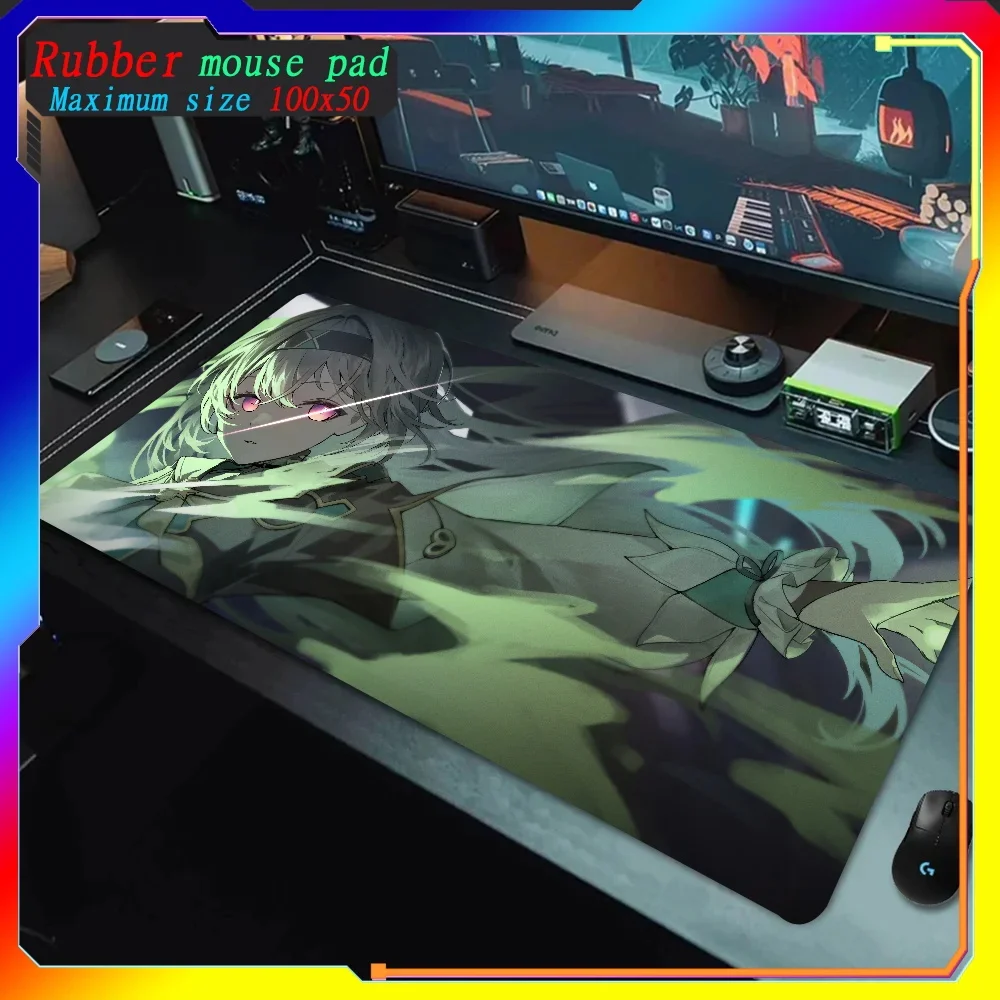 Impressão HD Desktop Gaming Mouse Pad, Honkai Star Rail Firefly, Jogos de Grande Escala, Grande Deak Mat, Presente para Meninos, OIverwatch