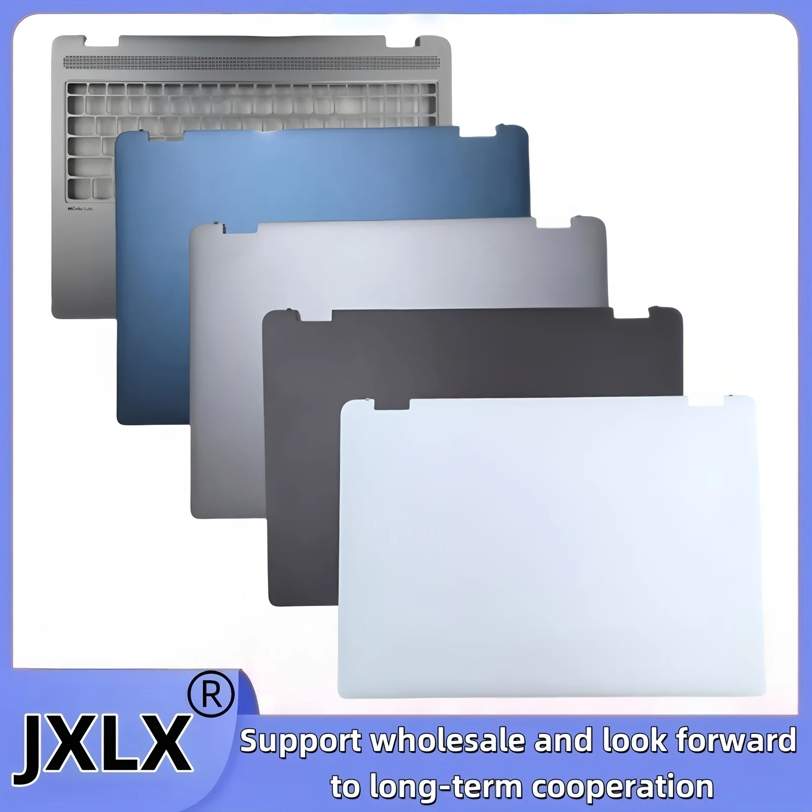 

New For JXLX®Flex 5 16ALC7 5 16IAU7 5 16ABR8 Laptop LCD Back Cover Top Case/Palmrest/A Metal Case