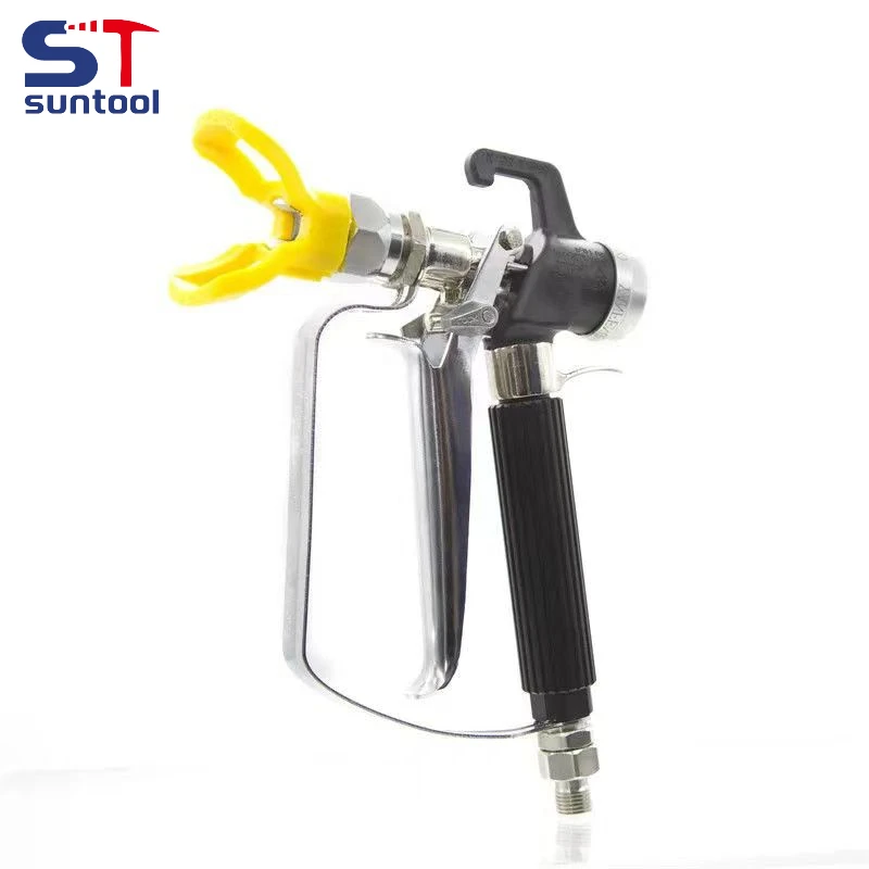 Pressão Giratória Pistola Airless Máquina de Pulverização Pintura Guarda Dica In-line Airless Suntool-ag14 Alta