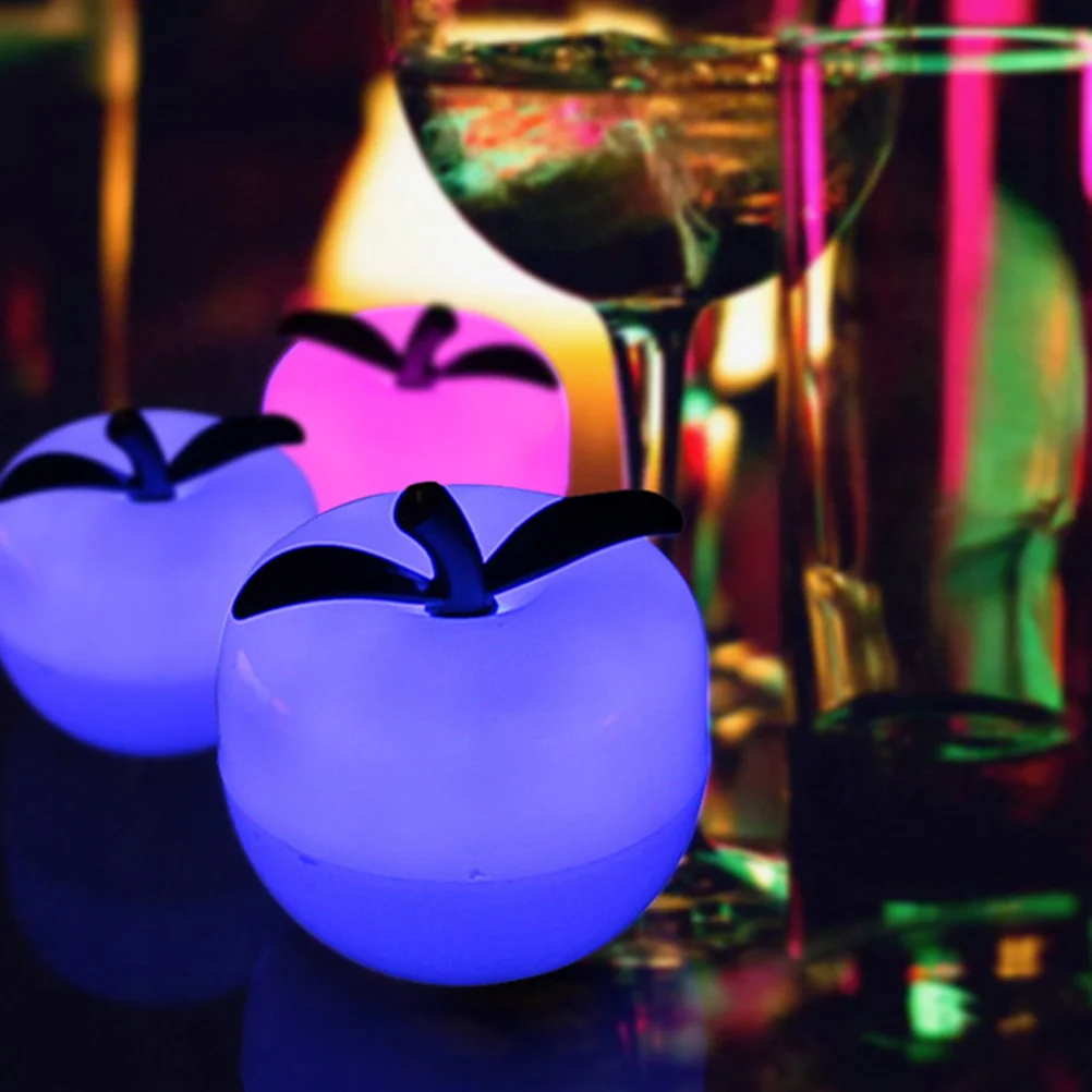 

12Pcs Easter Simulation Fruit Lamp Decorative Colorful Flashing LED Lights Indoor Home Bedroom Ambiance