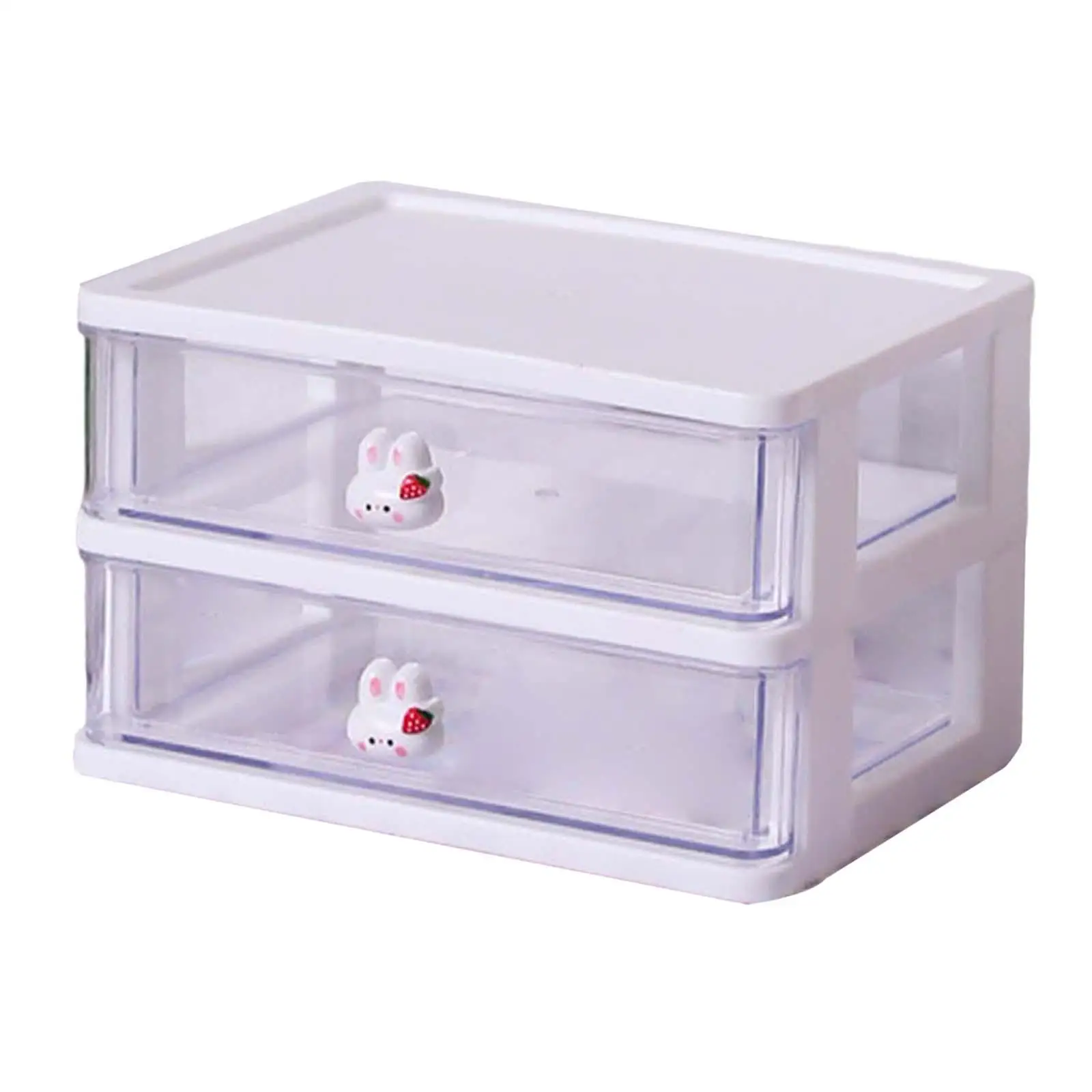 Desk Organizer with Drawer Desk Storage Boxes Container for Bathroom Office