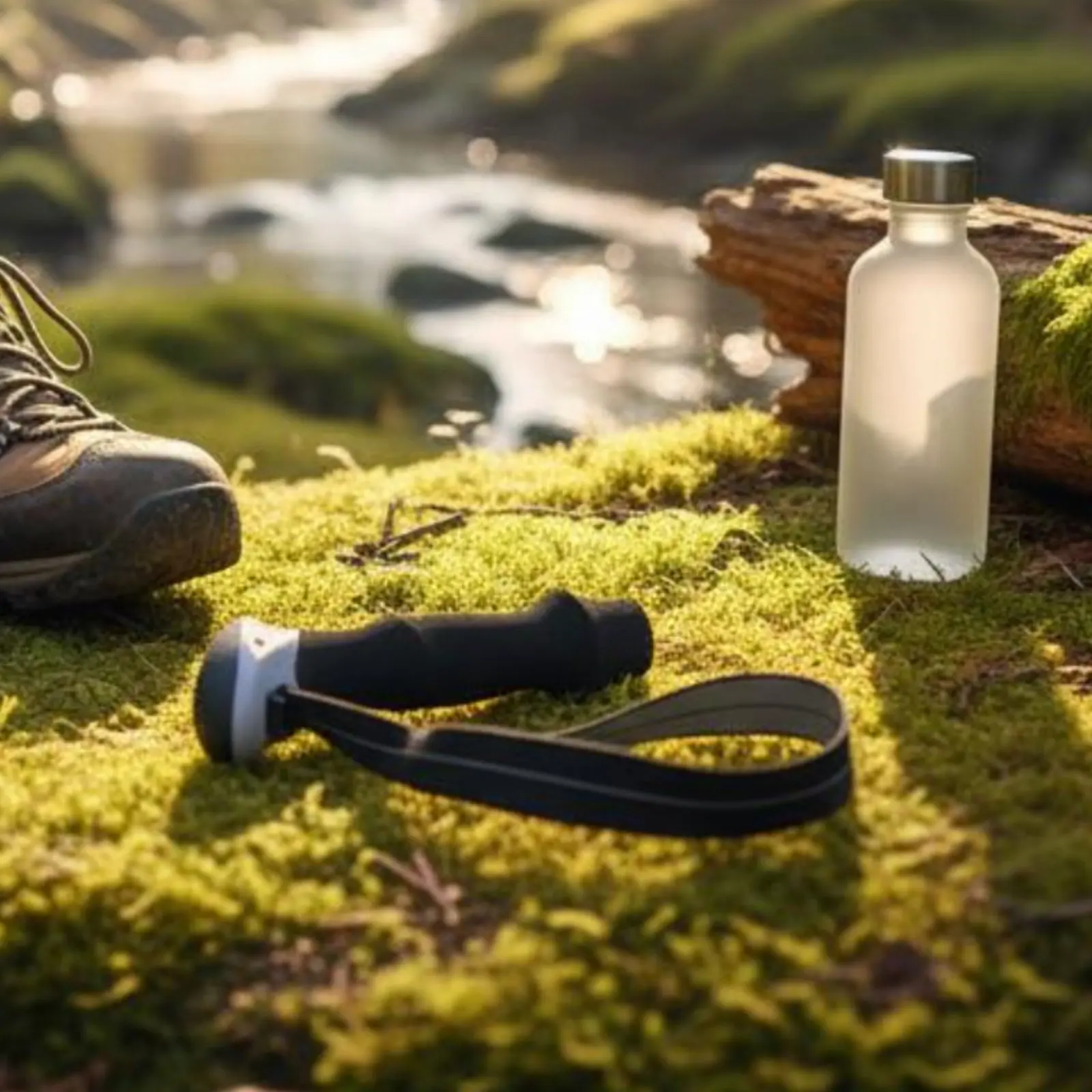 

Trekking Pole Handle Anti-Slip Hiking Stick Grip Closed-Cell Foam Foam Pole Grip Adjustable Wrist Strap Outdoor Equipment Part