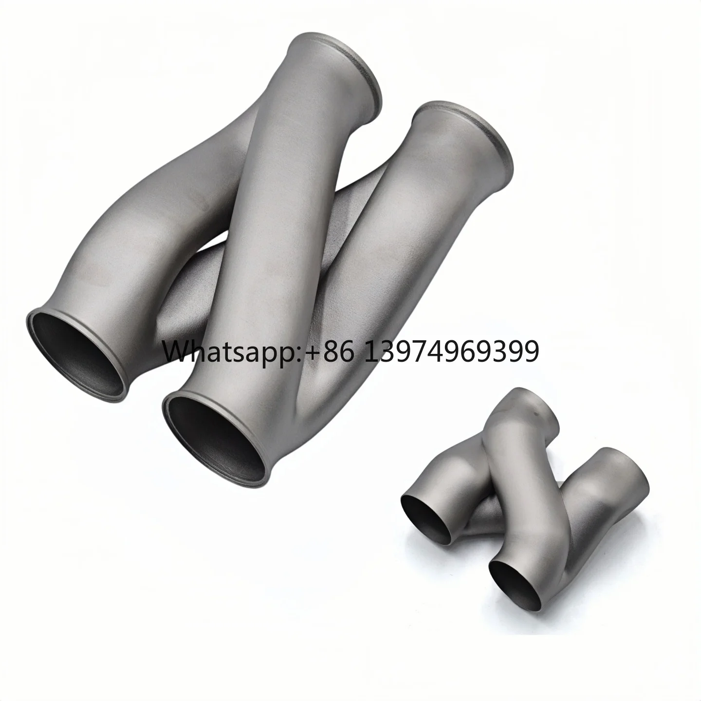 For BMW S58 M2 M3 M4 G80 G82 G87 X3M X4M F97 F98 3.0T 316 Stainless Steel Z-Pipe Exhaust Mid Section  with 3D Printing Tech.