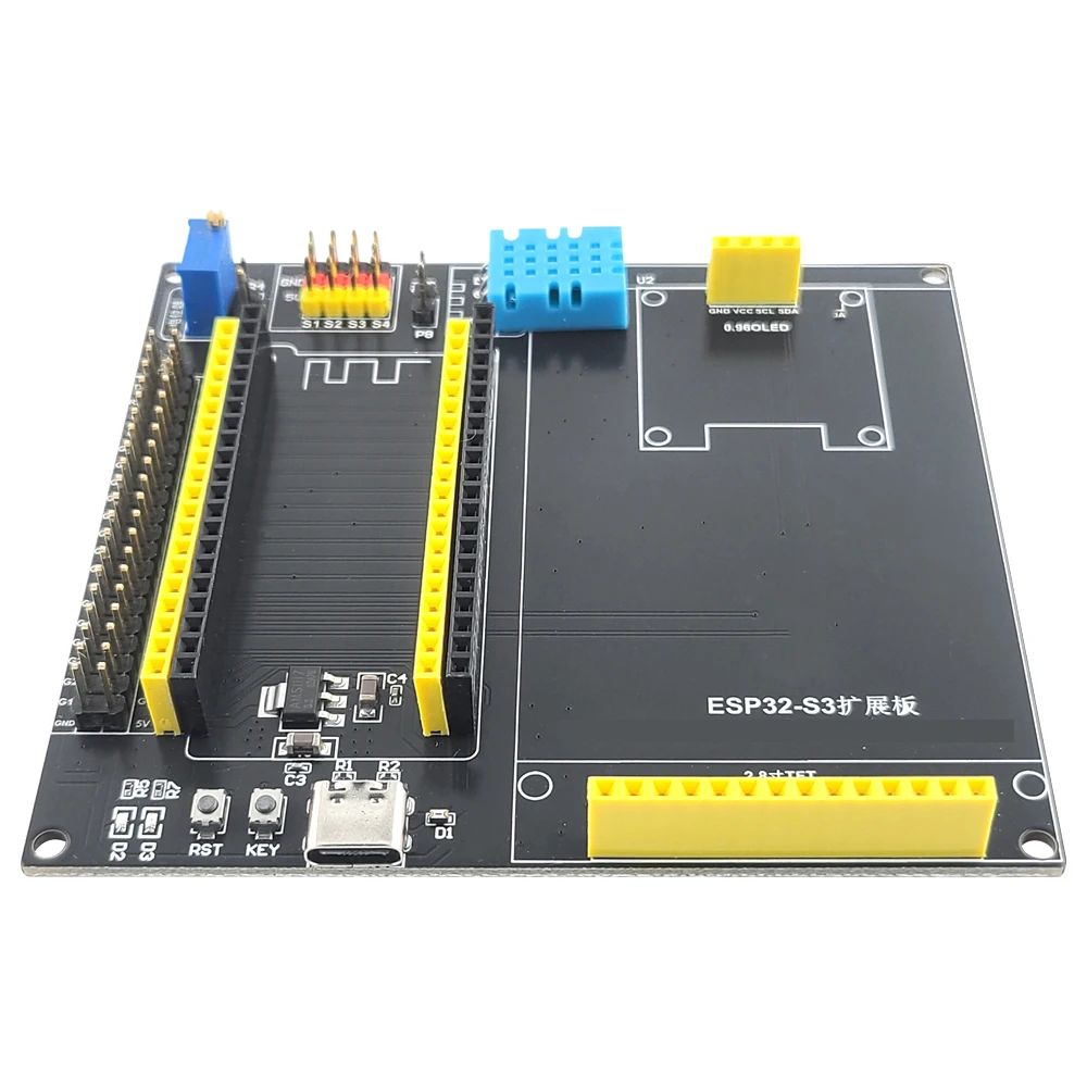 ESP32-S3-DevKitC-1 Development Board Kit With 2.8 Inch TFT LCD BT 2.4G Wifi Module CH340C TypeC 8MB PSRAM 16MB FLASH N16R8 42Pin
