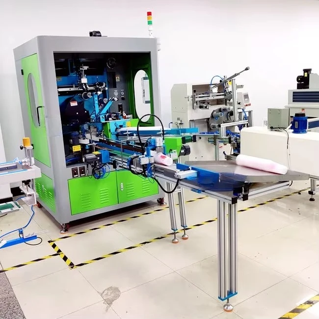 Fastest MultiColor Disposable Cup Screen Printing Machine for Coffee Paper Cup Plastic Cup Serigraphy Machine