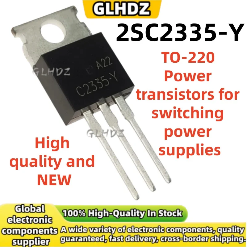 10-30PCS NEW 2SC2335-Y TO-220 Power transistors for switching power supplies in stock