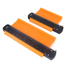 U50 Wider Contour Gauge Duplicator With Lock 6/10 Inch Profile Shape Copy Tool Template for Curved Shapes
