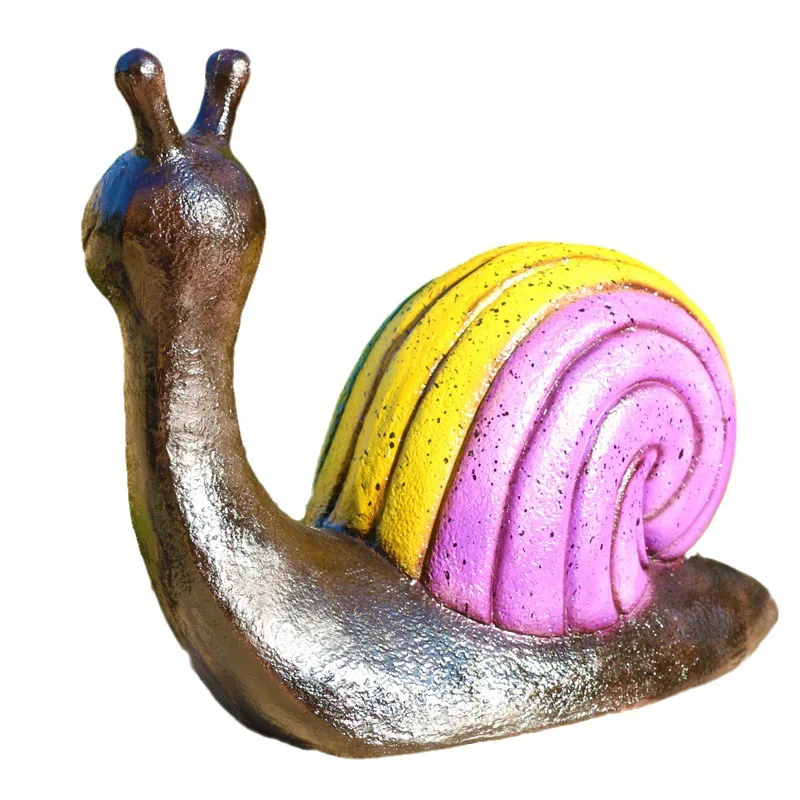 

Outdoor large garden landscape simulation animal snail sculpture fiberglass ornament pastoral park decoration sketch