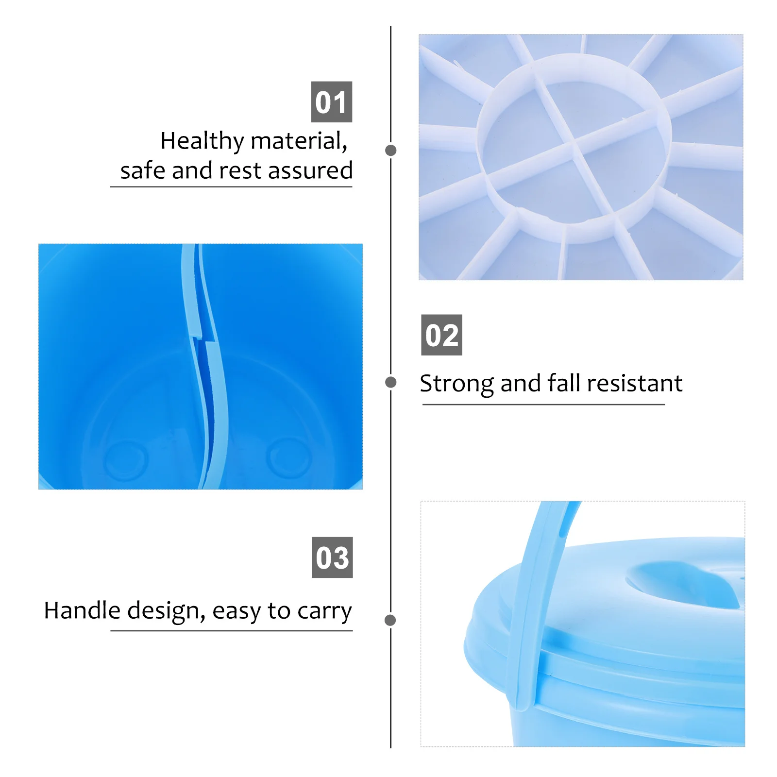 

1 Set Plastic Brush Washing Container Compact Paint Brush Basin Color Mixing Plate Painting Tool Bucket For Artists Kids Art