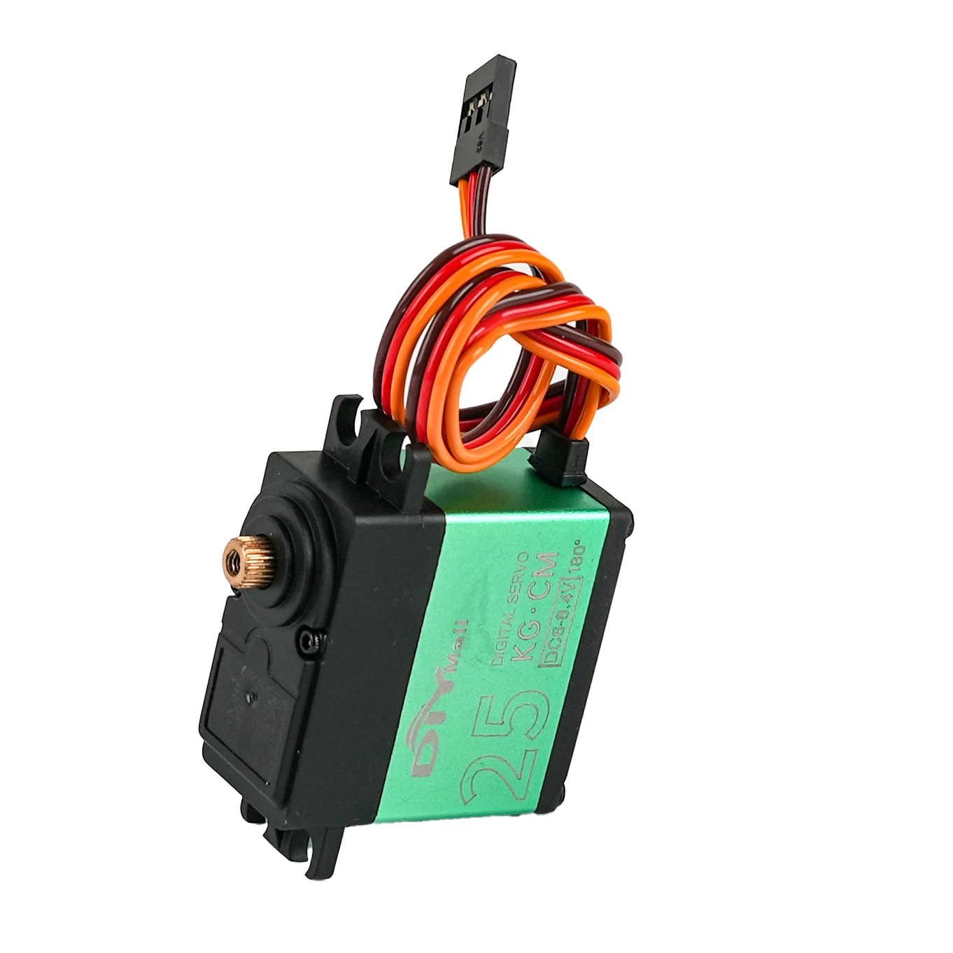 Servomoteur numérique à balais de carbone, 25KG, 8.4V, couple élevé, 180/270/360 degrés, RC, pièces de bricolage pour Robot, voiture, avion, TD-8825MG