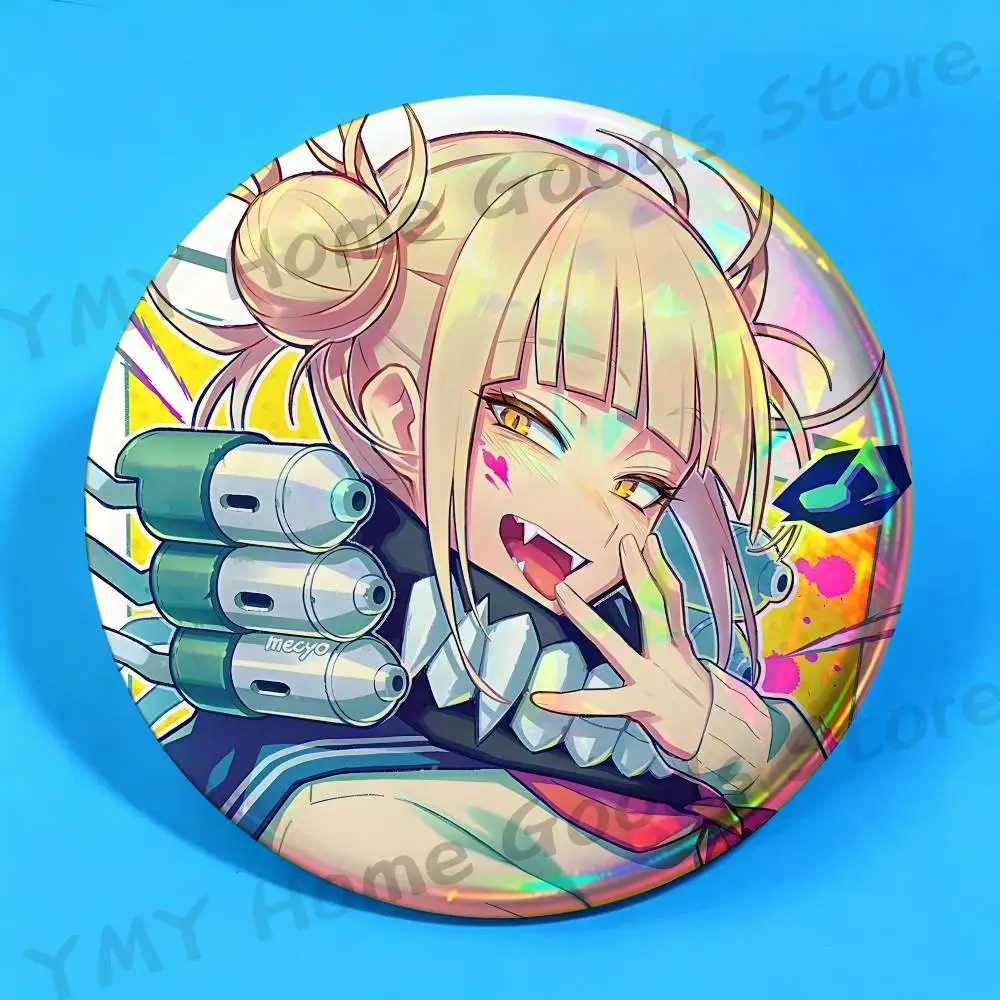 Transform Yandere T-Toga Himiko Badges Pins Button Custom Anime Role Old-school Brooches Cartoon Collar Gifts - view 5