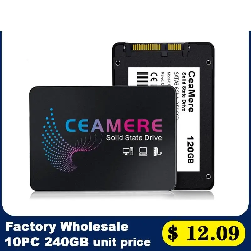 New! SSD Colorful logo solid state drive 120GB128GB 240GB 2.5 inch Ssd 256GB 480GB 512GB laptop desktop built in hard drive