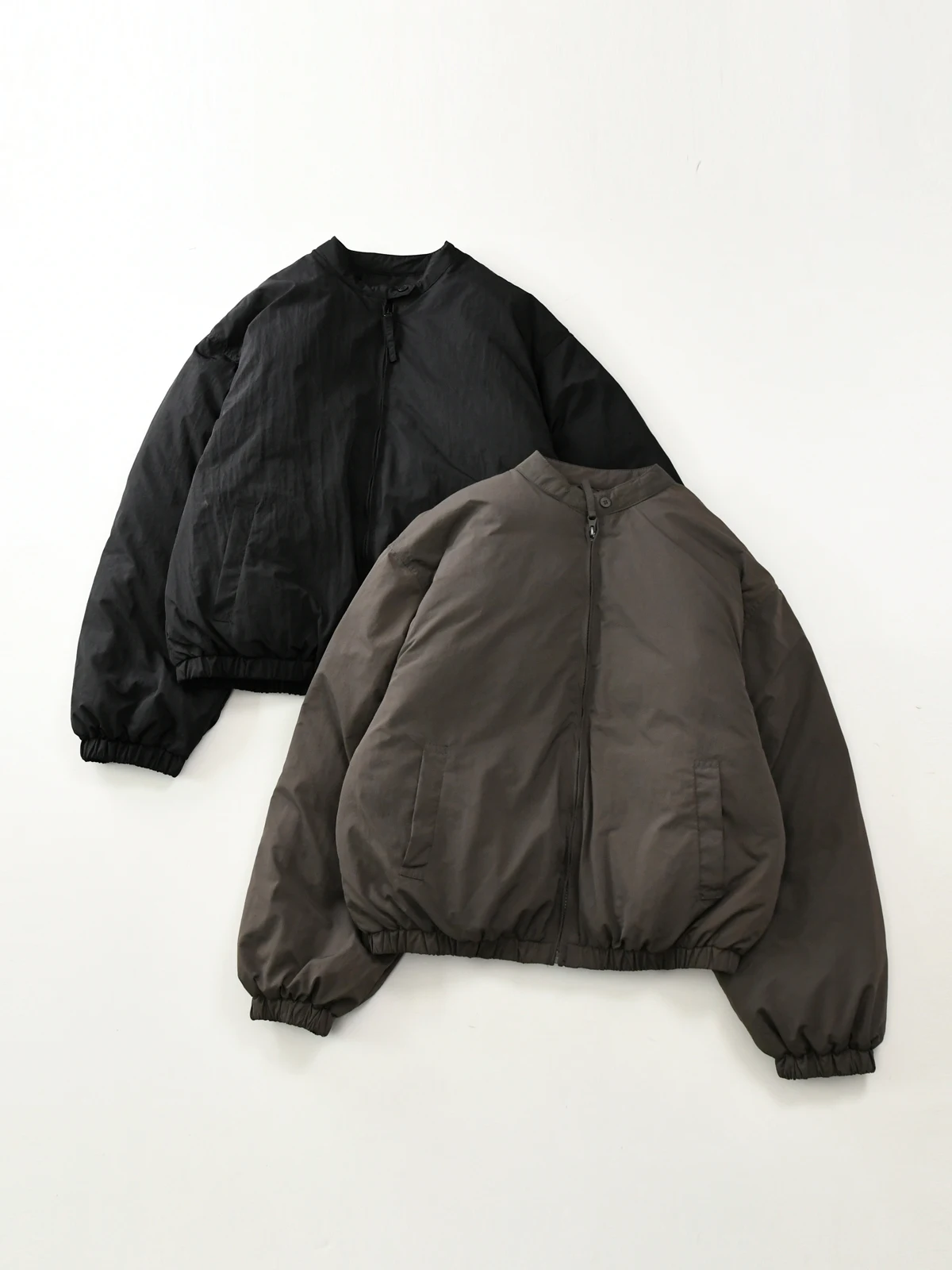 

Cool Sweet Workwear Sle round Ne Thin Du down Jaet Women's Pilot Jaet Bread Small Size Haome Simple Commute Sle