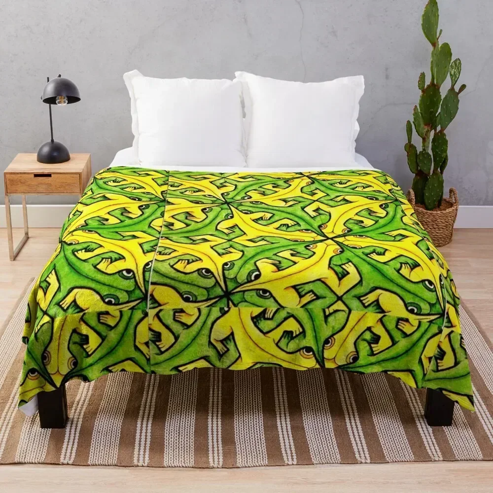 

M.C. Escher Throw Blanket Kid'S manga Personalized Gift Blankets