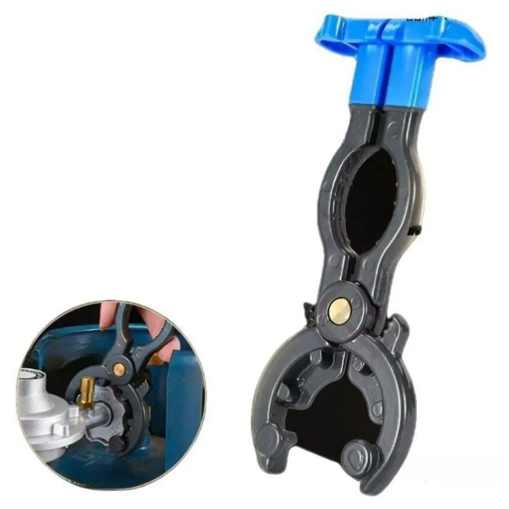 Universal Tighten Gas Tank Spanner Opener Can Opener Pressure Reducing Valve Wrench Hand Tools