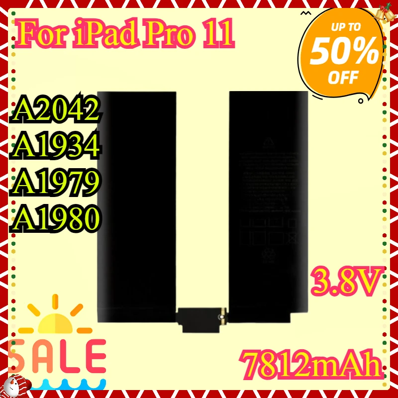 

New High Quality Replaceable Battery for IPad Pro 11 2018 1st Generation A2042/A1934/A1979/A1980 /A2013 Battery
