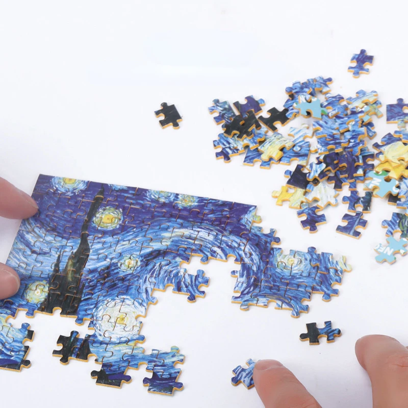 150 Stück Streichholzschachtel Mini Karton Puzzles Spielzeug für Kinder Erwachsene Lernen Pädagogische Montage Spielzeug Spiele Puzzle