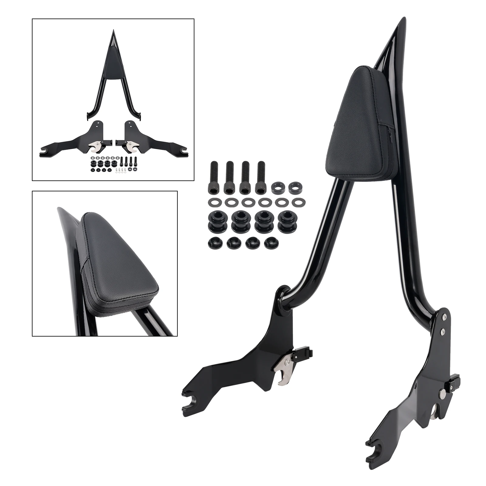 

Спинка-подлокотник Topteng для пассажира для Low Rider FXLR FXLRS FXLRST FXRST Sport Glide FLSB 2018+