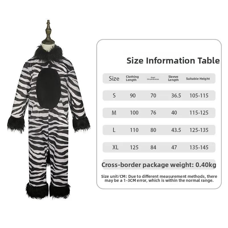 Nuevo Disfraz Infantil de Animal para loween, Cosplay, Fiesta Escolar, Actuación, Fácil de Usar, Traje para acion...