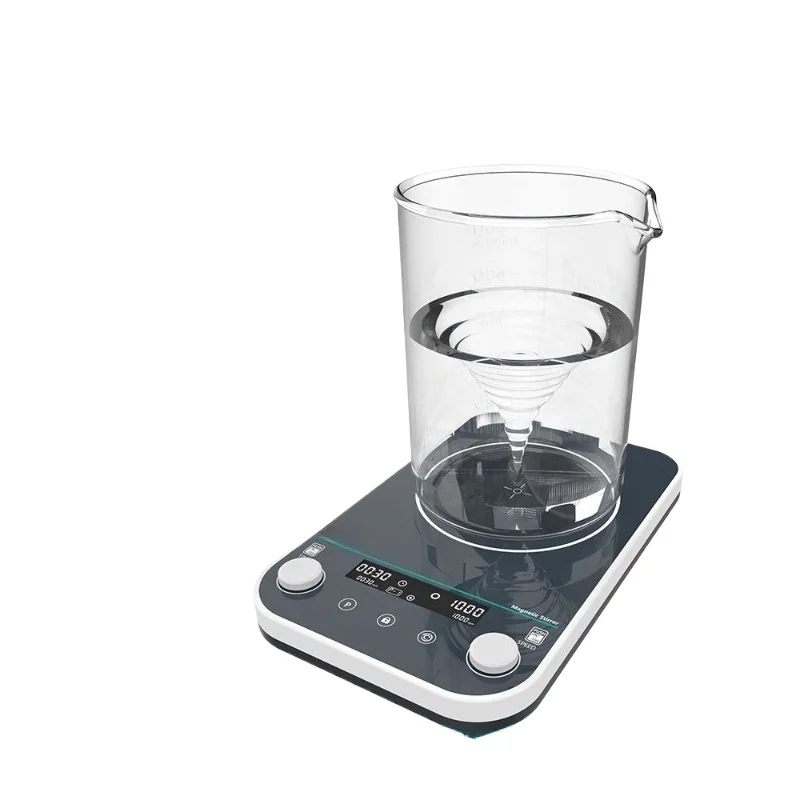 For Magnetic Stirrer Laboratory Digital Display Stirring Table Stepless Speed Regulation Electric Stirrer Small 2-10L