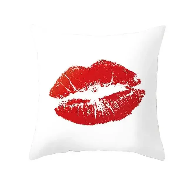 Cushion Cover Eyelash Fashion Decoration Pillow Case   Polyester Funda Cojin Sofa Home