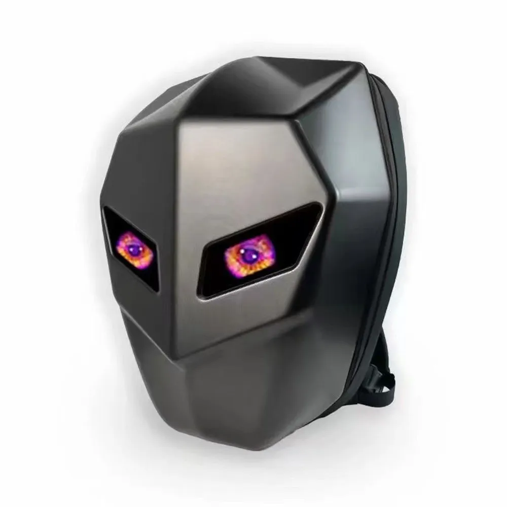 

Рюкзак LED с Bluetooth и карбоновым корпусом, школьный рюкзак, рюкзак для мотоциклетного шлема, рюкзак-кейс
