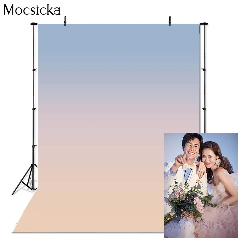 Mocsicka Gradient Nền Chụp Ảnh Chân Dung Nghệ Thuật Cưới Cô Dâu Vòi Tắm Hoa Sen Trang Trí Đạo Cụ Nhiếp Ảnh Gia Chuyên Nghiệp