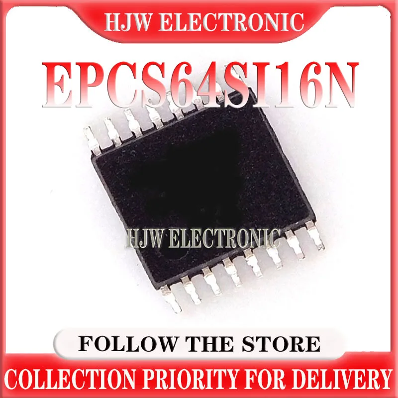 

1pcs/Lot EPCS64SI16N SOP-16 EPCS64N FPGA - Configuration Memory IC - Ser. Config Mem Flash 64Mb 40 MHz