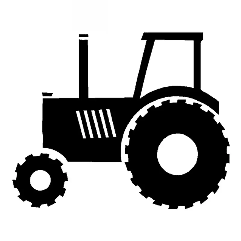 10cm*8cm Tractor Fashion Car Sticker Vinyl Waterproof Decal Automobile Molding Decoration,KK