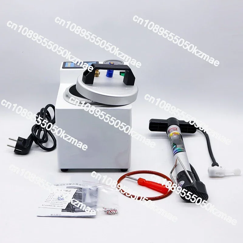 Dental Lab Automatic Polymerizer Portable Curing Pressure Pot Polymerizing Digital Display  Adsorption silicone rubber repair