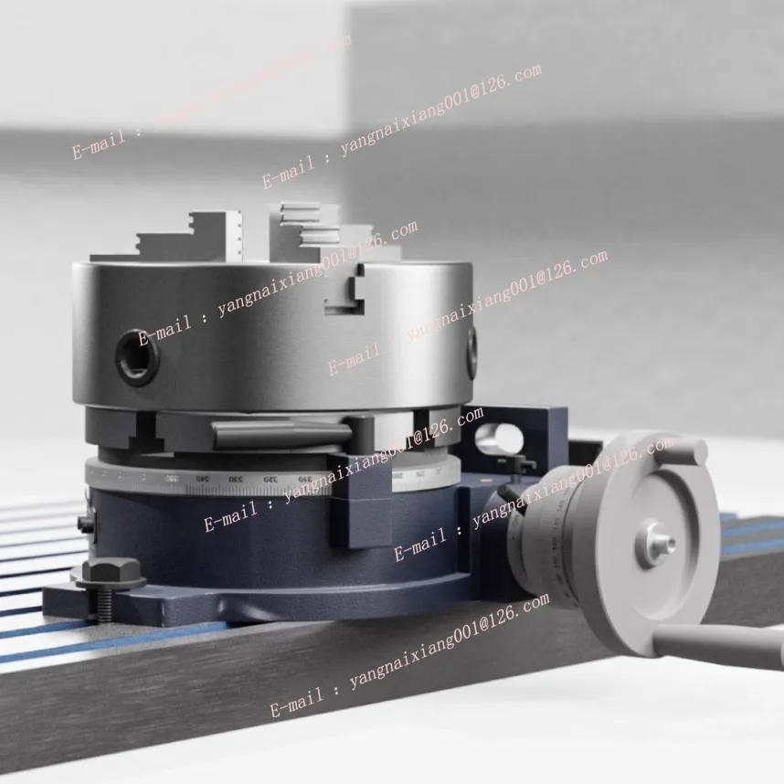 HV ロータリーテーブル 4/5/6インチ 水平/垂直 4スロット MT-2 ロータリーテーブル フライス盤用
