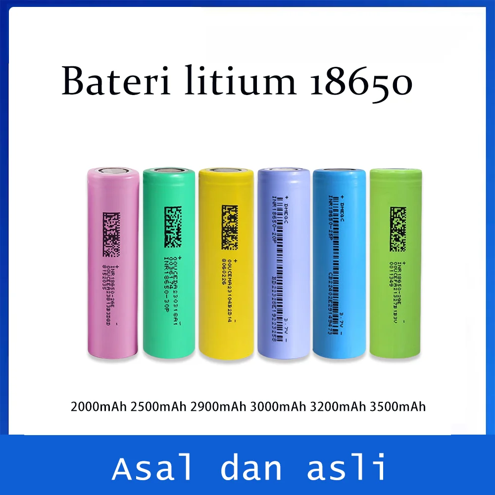 

21700 lithium akku Rechargeable Lithium Batteries 2500mAh to 5000mAh 18650 baterias 3.7v Lithium Li ion