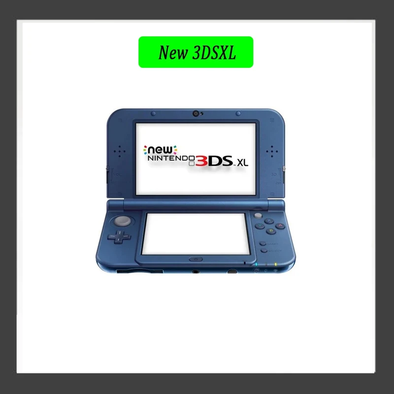 New 3DS 3DSXL 100% Original Refurbished Game Console New 3DSLL Retro Handheld Game Console with 32Gb Memory Card