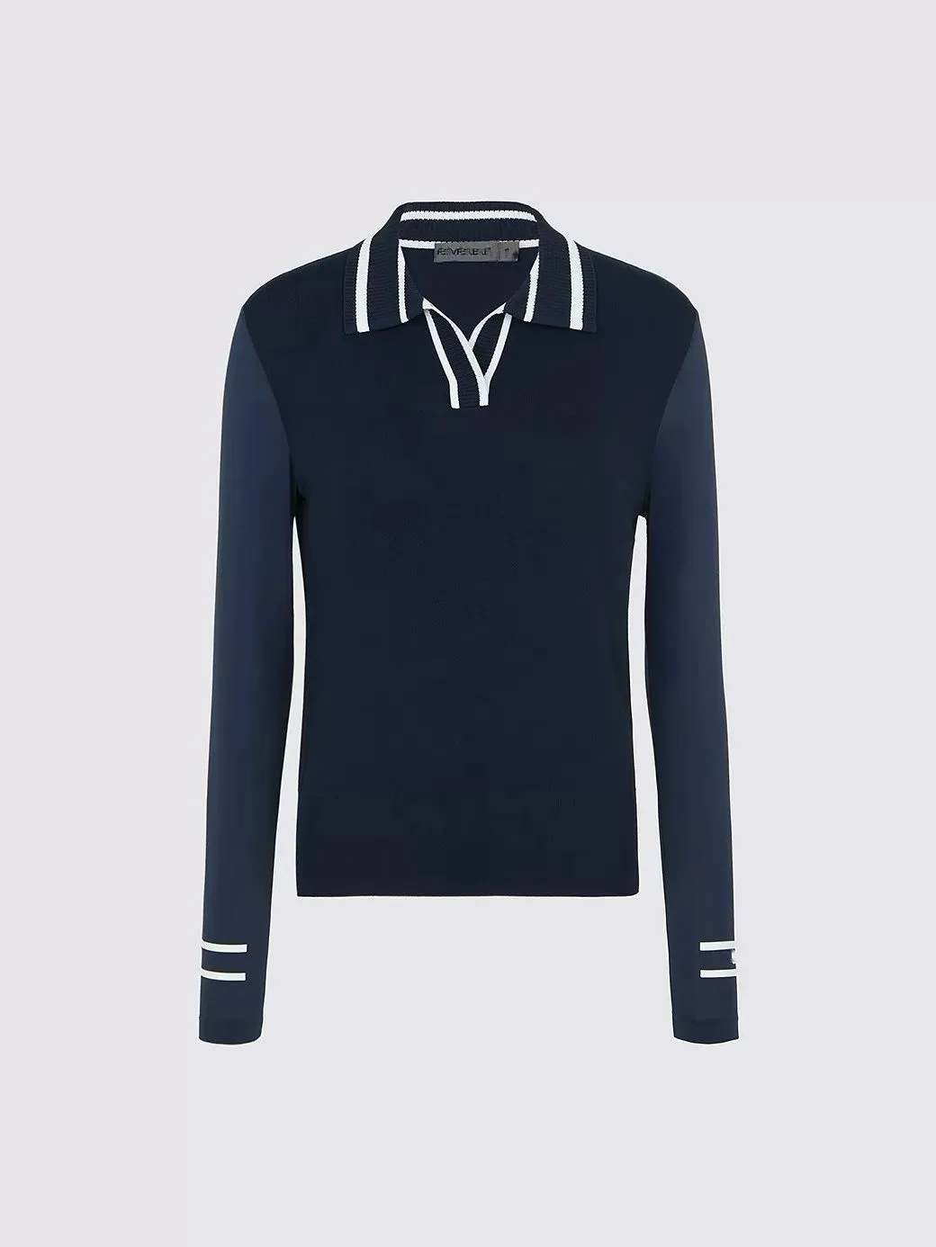 

2026 New Arrival Korean Original Women's Golf Long Sleeve Splicing Casual Sport Shirt,Quick Dry Slim All‑Purpose Golf Apparel