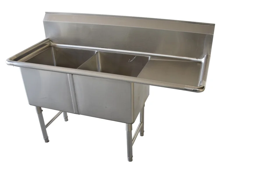 Clothes rack above kitchen sink unit/cupboard with sink bowl